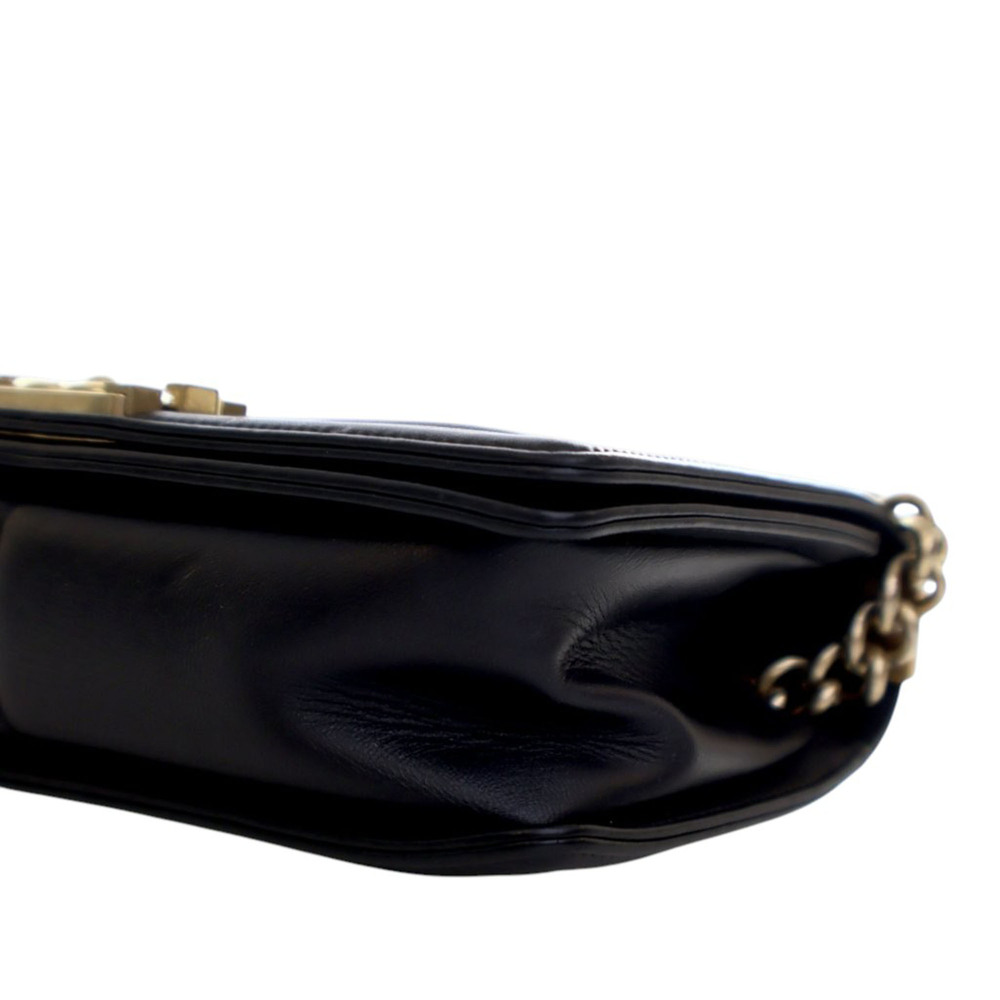 Pre-Loved Chanel Old Medium Quilted Lambskin Boy Flap - Picture 12 of 12